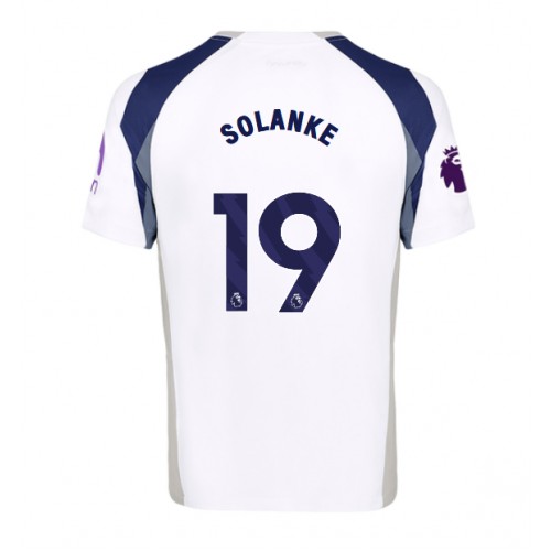 Tottenham Hotspur Dominic Solanke #19 Replika Hemmatröja 2025-26 Kortärmad